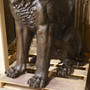 Large Bronze Lions Sold As Pair "A5975"