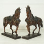 Standing Horses Sold As A Pair "A7175T"