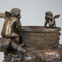 Urn With Cupids Sitting "A2179"