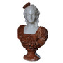 Marble Lady Bust Red "J19130RED"