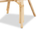 "Kaka-Rattan-DC" Baxton Studio Kaka Modern Bohemian Natural Brown Rattan Dining Chair
