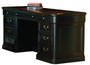 "79141+79142" Louis Phillippe Executive Deck With Credenza
