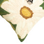 Liora Manne Frontporch Ladybug Indoor/Outdoor Pillow Green 18" x 18" "7FP8S452806"