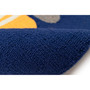 Liora Manne Frontporch Paddles Indoor/Outdoor Rug Navy 2' x 5' "FTPR5450833"