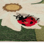 Liora Manne Frontporch Ladybugs Indoor/Outdoor Rug Green 2'6" x 4' "FTP34452806"