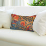 Liora Manne Marina Suzanie Indoor/Outdoor Pillow Blue 12" x 18" "7MR5S804603"