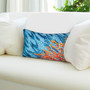 Liora Manne Marina Coral Indoor/Outdoor Pillow Ocean 12" x 18" "7MR5S807904"