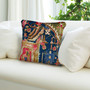 Liora Manne Marina Heriz Indoor/Outdoor Pillow Red/Multi 12" x 18" "7MR5S808624"