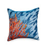 Liora Manne Marina Coral Indoor/Outdoor Pillow Ocean 18" x 18" "7MR8S807904"