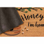 Liora Manne Natura Honey I'M Home Outdoor Mat Natural 1'6" x 2'6" "NTR12222612"