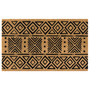 Liora Manne Natura Mudcloth Outdoor Mat Black 2' x 3' "NTR23223648"