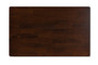 "BW19-02T-Cappuccino-47-IN-DT" Baxton Studio Seneca Modern and Contemporary Dark Brown Finished Wood Dining Table
