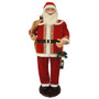 58" Santa With Toy Sack and Lantern, Dancing/Music - Red "FSC058-2RD7"