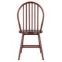 Windsor 2-Piece Chair Set, Walnut "94837"