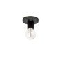 1 Light Flush Mount, Metal Black "RSW-41FH-MB"