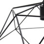 Lalia Home 1 Light 16" Modern Metal Wire Paragon Hanging Ceiling Pendant Fixture, Black "LHP-3003-BK"