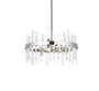 Serena 20 Inch Crystal Round Pendant In Chrome "2200D20C"