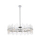 Serena 36 Inch Crystal Round Chandelier In Chrome "2200D36C"