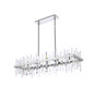 Serena 42 Inch Crystal Rectangle Chandelier In Chrome "2200G42C"