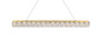 Valetta 48 Inch Led Linear Pendant In Gold "3501D48G"