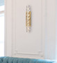 Valetta 24 Inch Led Linear Wall Sconce In Gold "3501W24G"