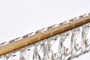 Monroe 38 Inch Led Linear Pendant In Gold "3502D38G"