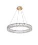 Monroe 26 Inch Led Round Single Pendant In Gold "3503D26G"
