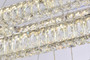 Monroe 50 Inch Led Triple Rectangle Pendant In Chrome "3504G50L3C"