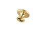 Kadea 1.2" Diameter Brushed Gold Mushroom Knob Multipack (Set Of 10) "KB2008-GD-10PK"