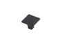 Wilow 1" Matte Black Square Knob Multipack (Set Of 10) "KB2012-MB-10PK"