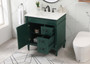 32 Inch Single Bathroom Vanity In Green "VF31832GN"