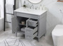 36 Inch Single Bathroom Vanity In Grey "VF31836GR"