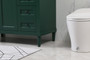 42 Inch Single Bathroom Vanity In Green With Backsplash "VF31842GN-BS"