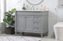 42 Inch Single Bathroom Vanity In Grey "VF31842GR"