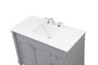 42 Inch Single Bathroom Vanity In Grey "VF31842GR"