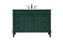 48 Inch Single Bathroom Vanity In Green "VF31848GN"