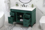 48 Inch Single Bathroom Vanity In Green "VF31848GN"