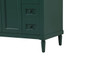 48 Inch Single Bathroom Vanity In Green With Backsplash "VF31848GN-BS"