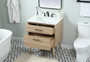 30 Inch Single Bathroom Vanity In Mango Wood With Backsplash "VF41030MW-BS"