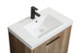 30 Inch Single Bathroom Vanity In Natural Oak "VF46030NT"