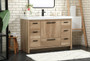 48 Inch Single Bathroom Vanity In Natural Oak "VF46048NT"