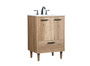 24 Inch Single Bathroom Vanity In Natural Oak "VF47024NT"