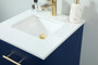 18 Inch Single Bathroom Vanity In Blue "VF48018MBL"