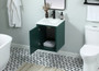 18 Inch Single Bathroom Vanity In Green "VF48018MGN"