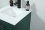 18 Inch Single Bathroom Vanity In Green "VF48018MGN"