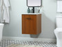 18 Inch Single Bathroom Vanity In Teak "VF48018MTK"