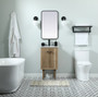 18 Inch Single Bathroom Vanity In Natural Oak "VF48018NT"