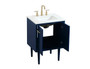 24 Inch Single Bathroom Vanity In Blue "VF48024MBL"