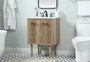 24 Inch Single Bathroom Vanity In Natural Oak "VF48024NT"
