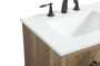 24 Inch Single Bathroom Vanity In Natural Oak "VF48024NT"